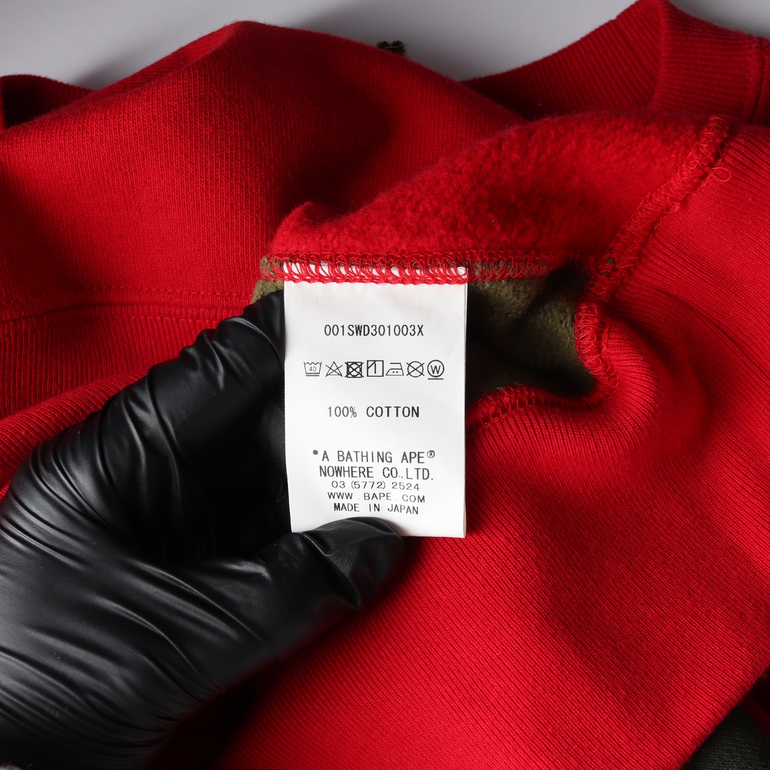 (새상품) 에이프 바이 베이프 샤크 그래픽 맨투맨 이미지 4