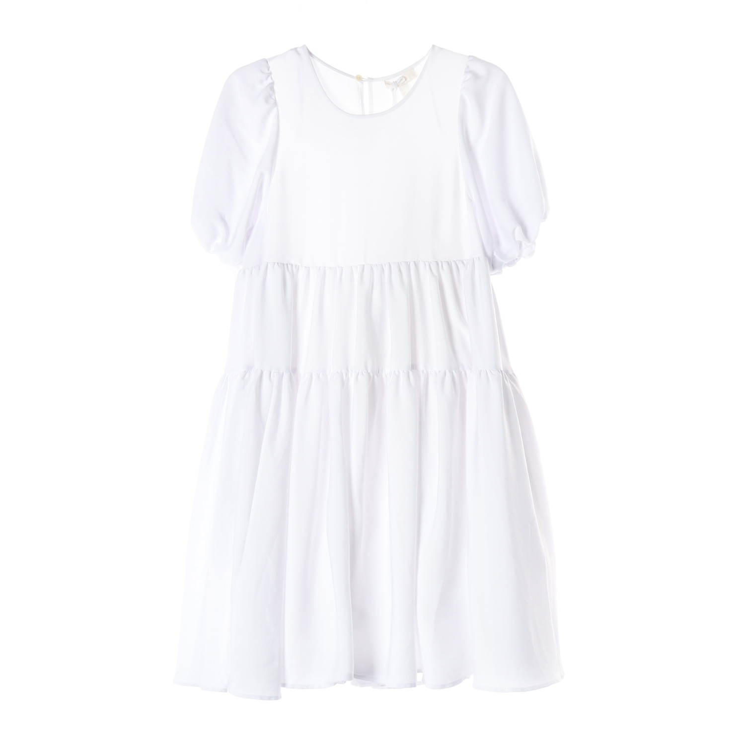 코스 COS 퍼프 소매 셔링 슬리브리스 반팔 세트 원피스