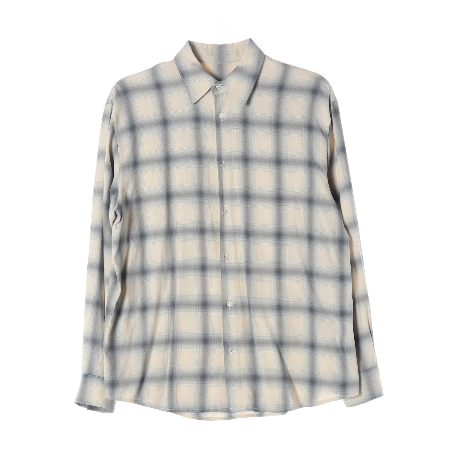 아우브아워 24FW 소프트 체크 셔츠