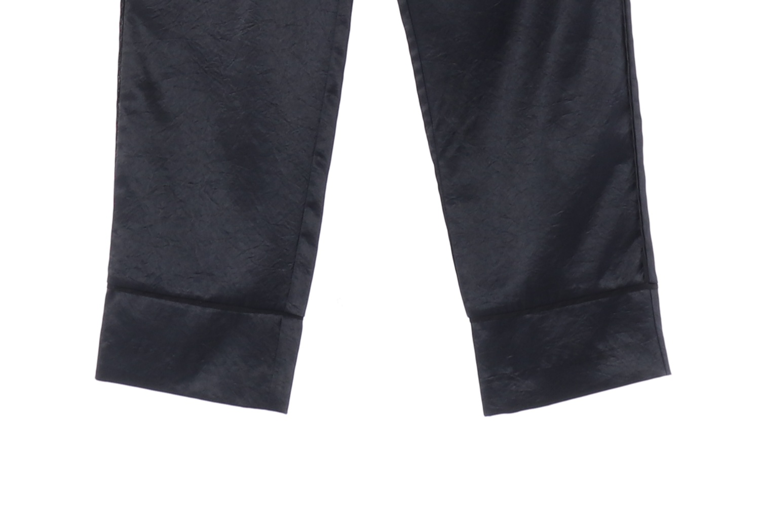 빔바이롤라 새틴 테이퍼드 밴딩 슬랙스 팬츠 이미지 5