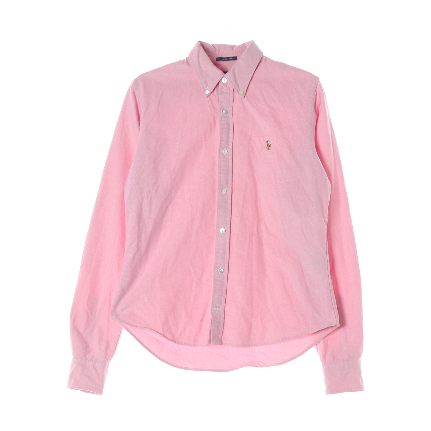 폴로 랄프 로렌 스포츠 슬림핏 코튼 셔츠 핑크
