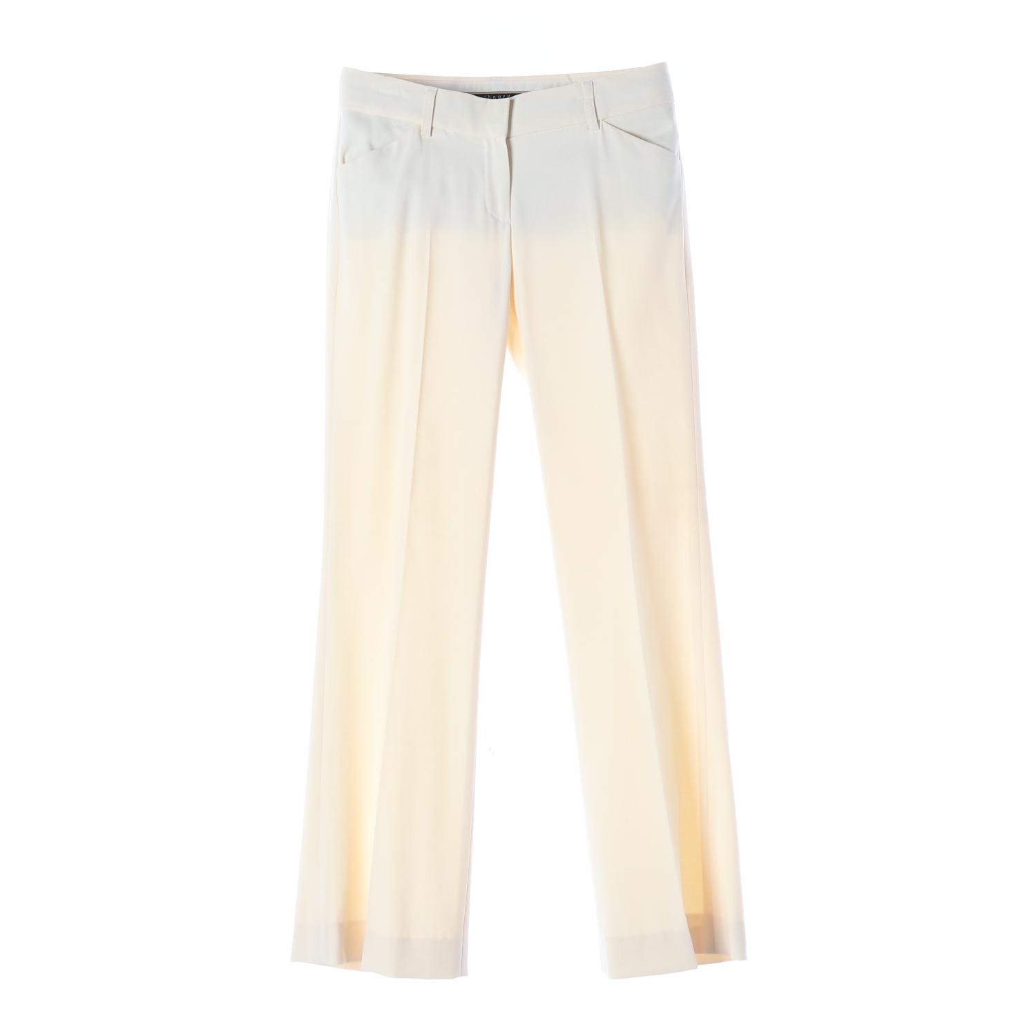 (새상품) 띠어리 맥스 C 울 블렌드 슬랙스 팬츠 아이보리