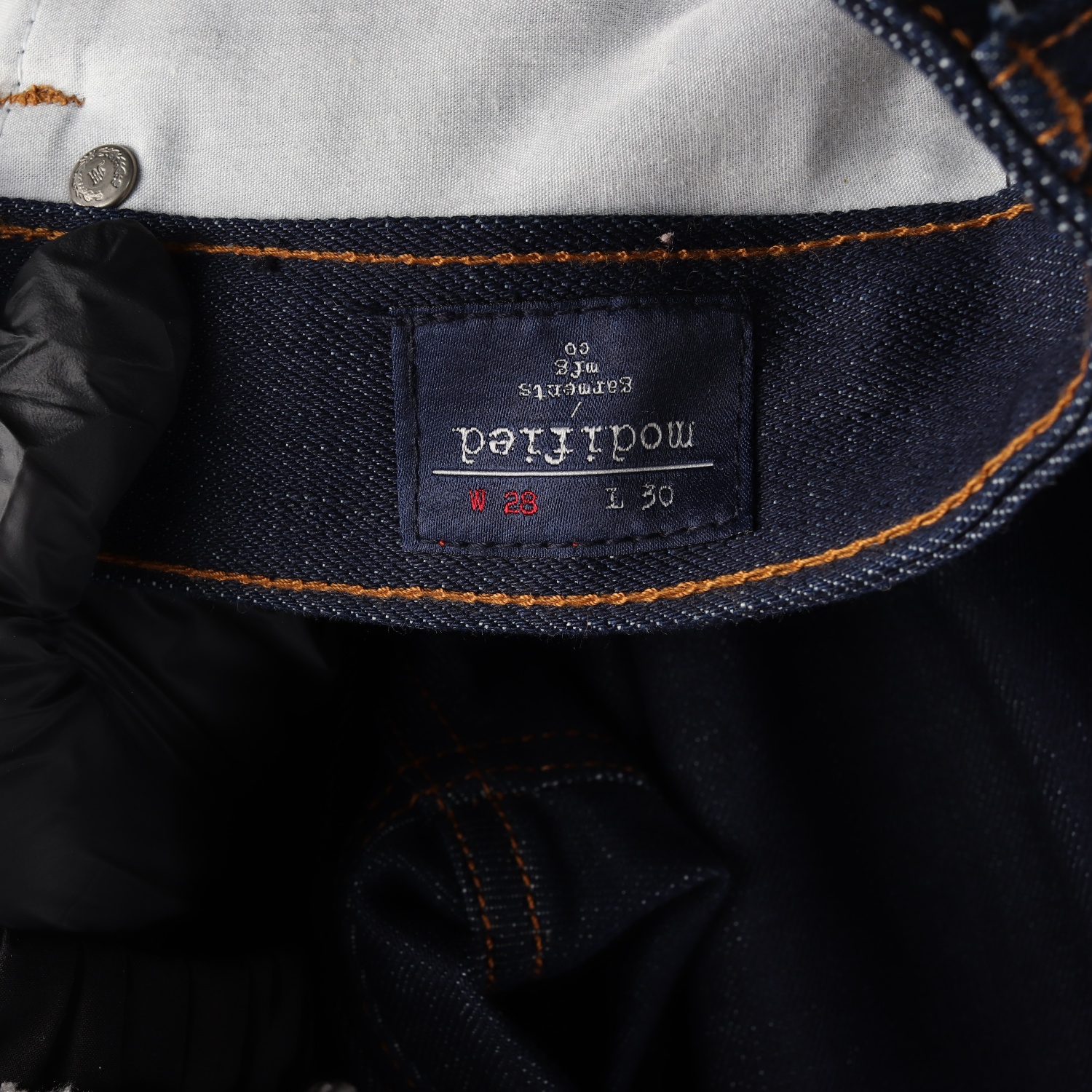 모디파이드 슬림핏 데님 팬츠 이미지 5