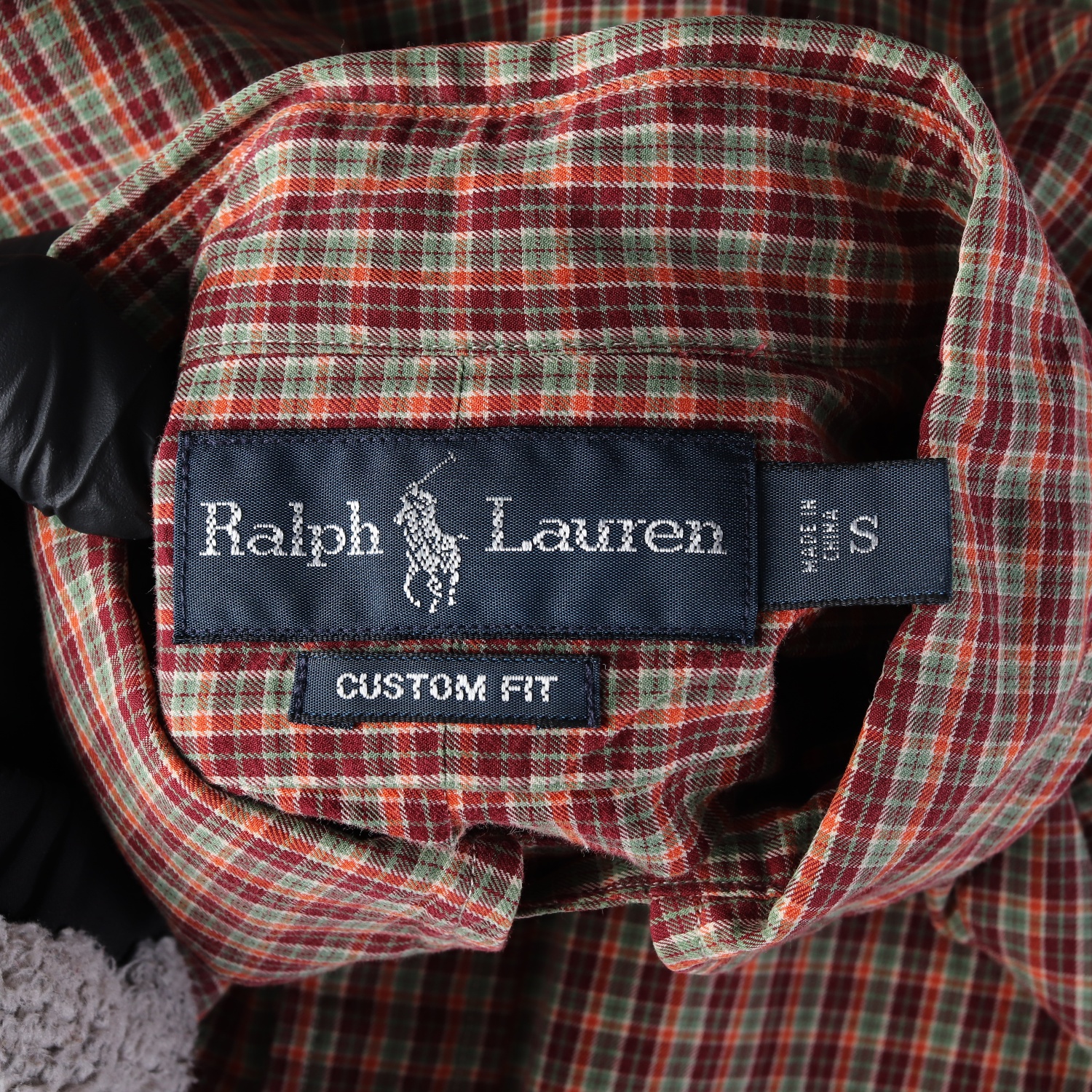 폴로 랄프 로렌 체크 패턴 커스텀핏 셔츠 이미지 3