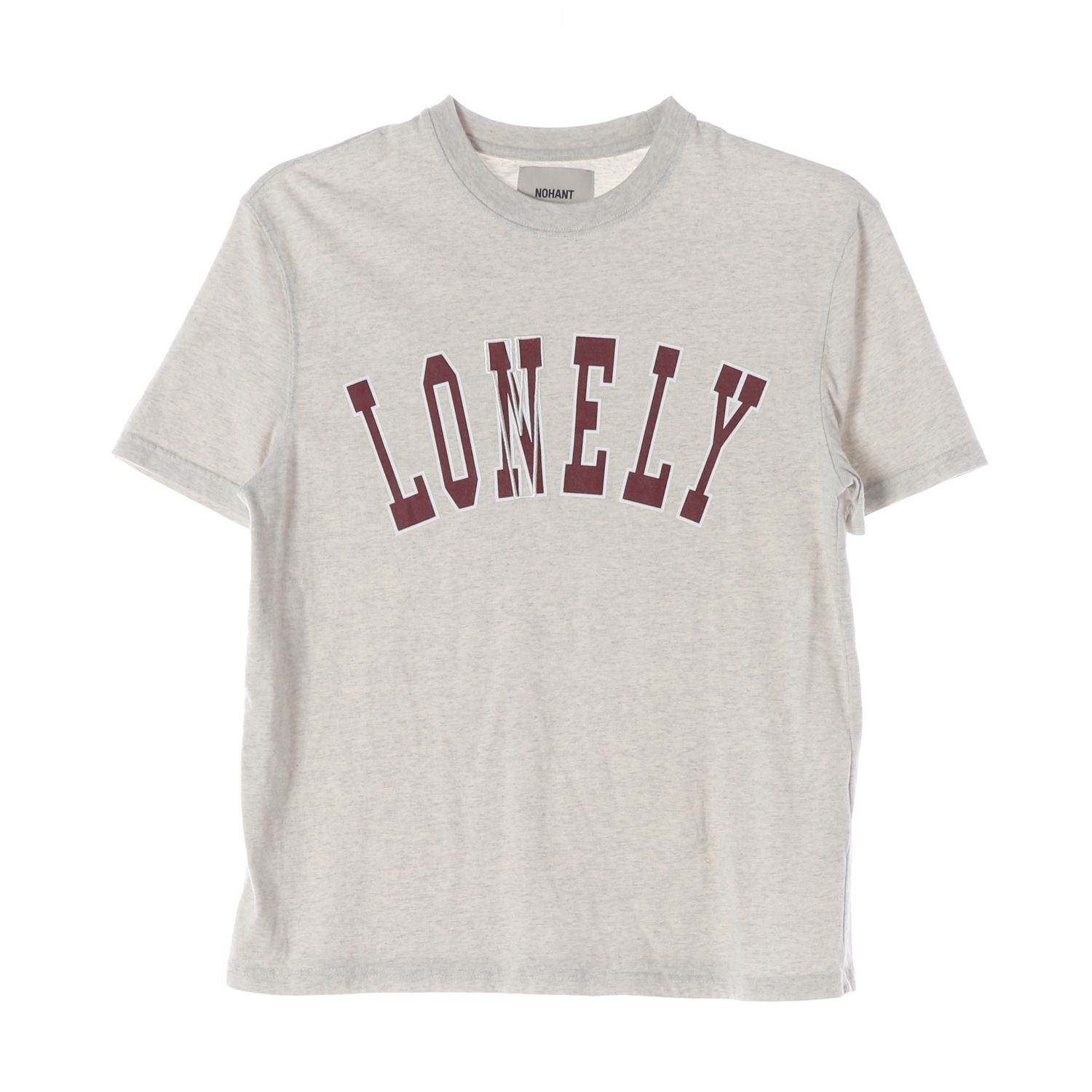 노앙 23SS LONELY/LOVELY 레터링 반팔 티셔츠