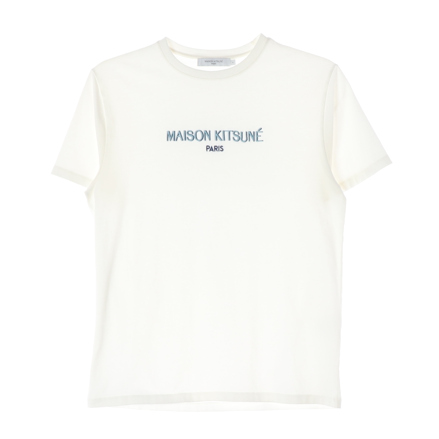 메종키츠네 자수 로고 릴렉스핏 반팔 티셔츠 공용