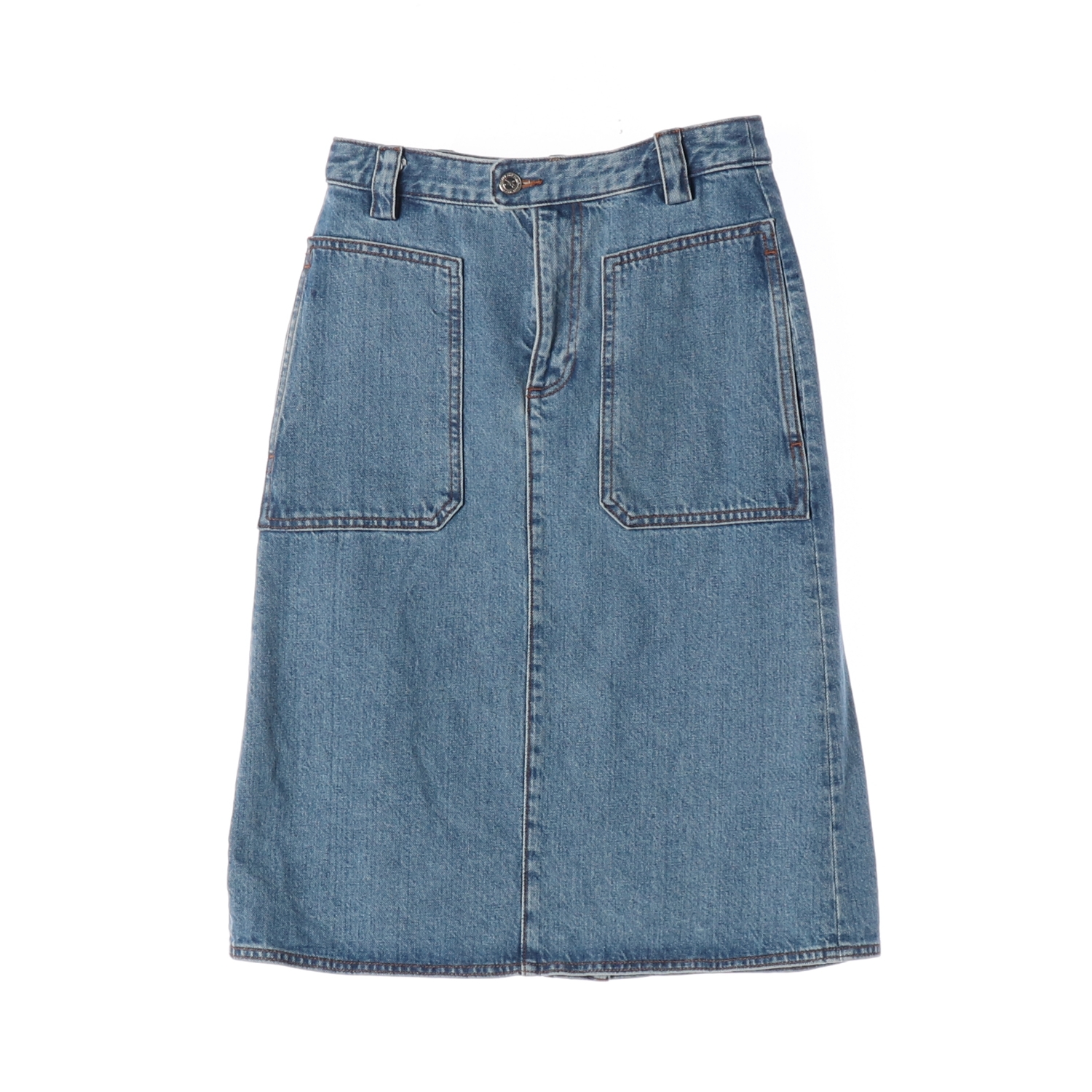 아페쎄 A.P.C. 데님 미디 스커트