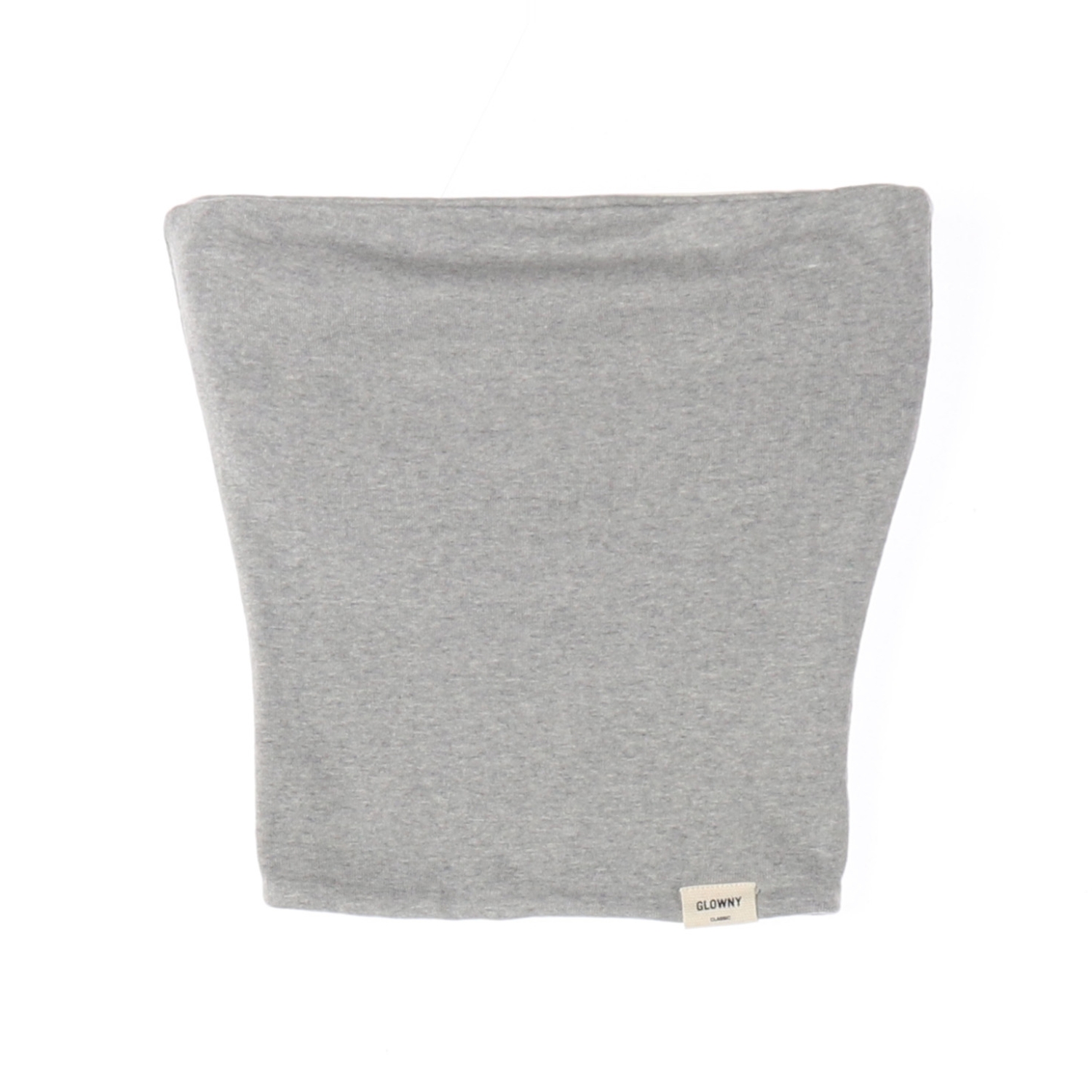 글로니 G클래식 튜브탑 코튼 슬리브리스 그레이