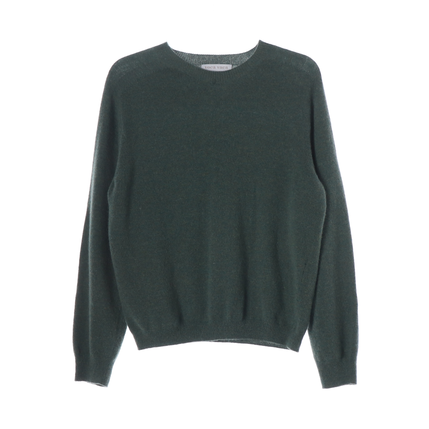 보카바카 22FW 울 캐시미어 100% 니트 스웨터 카키