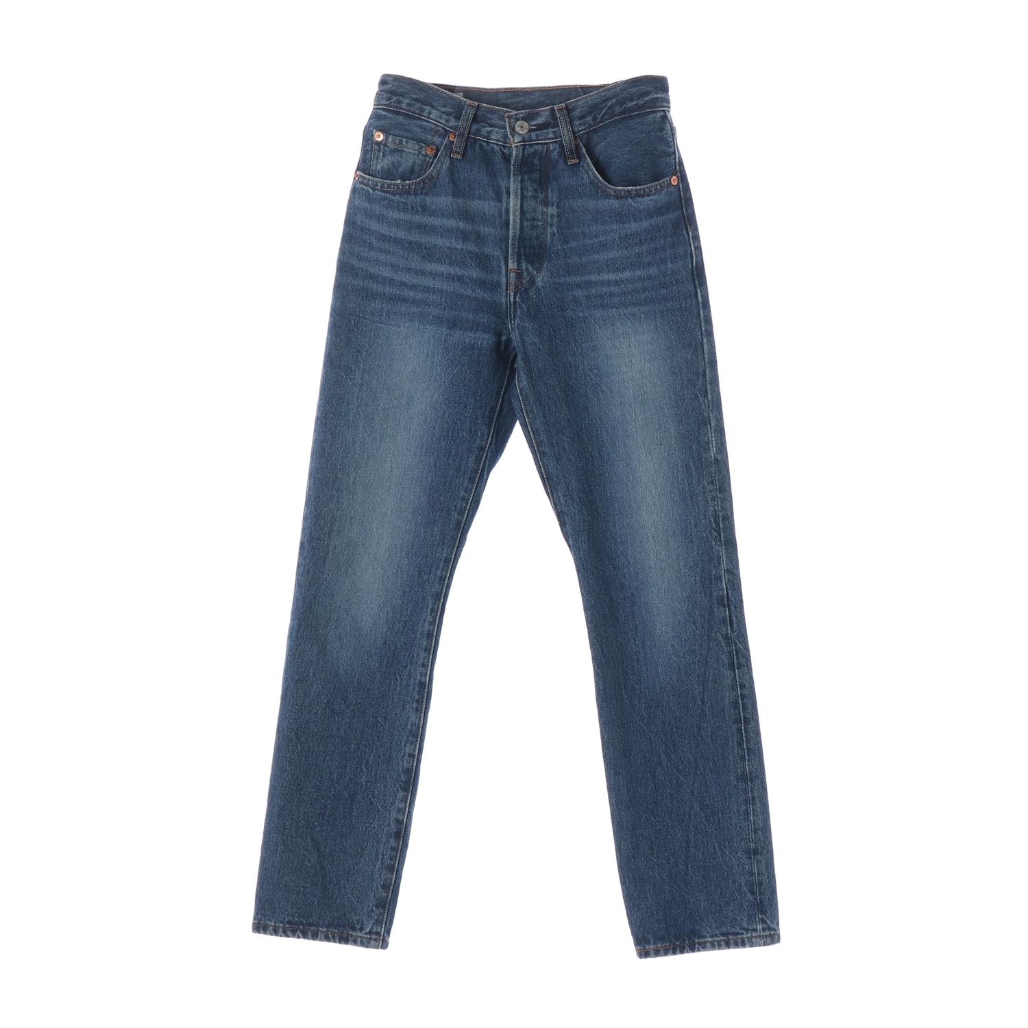 리바이스 501 스트레이트핏 데님팬츠 중청