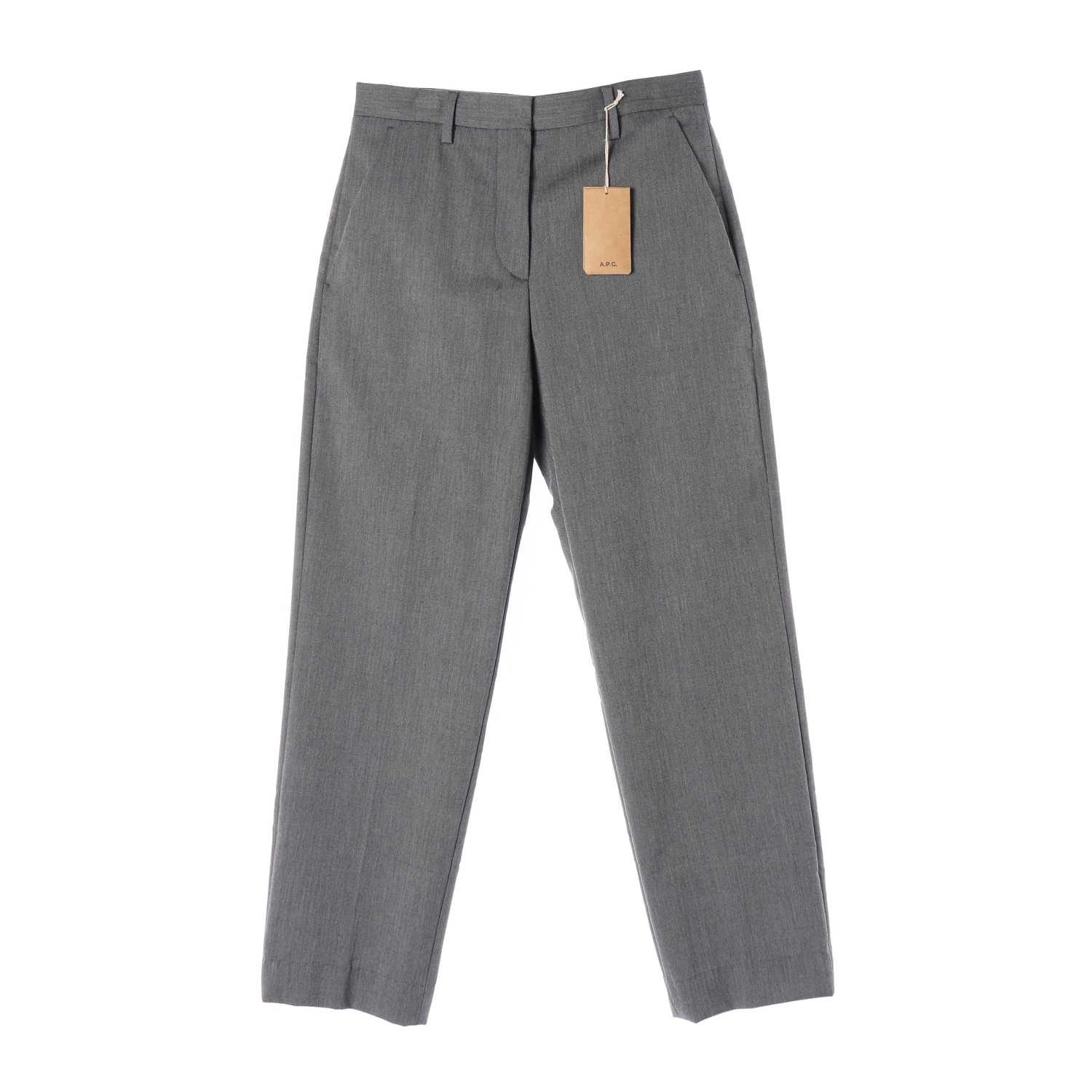 (새상품) 아페쎄 울 블렌드 스트레이트핏 슬랙스