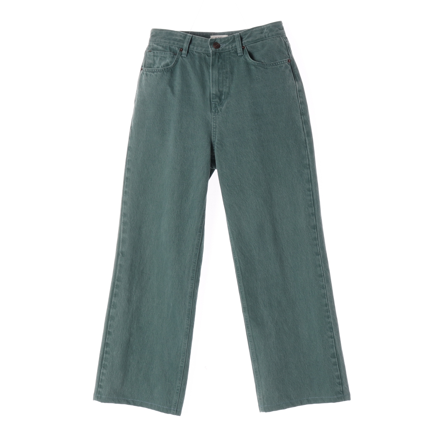 게드 GED 트레이트핏 데님 팬츠 그린