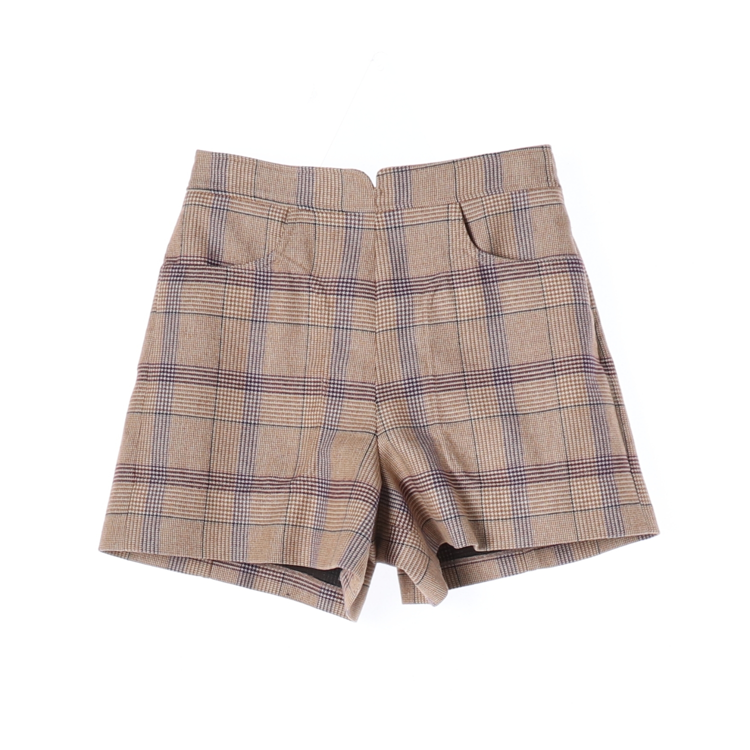 마쥬 체크 수트 숏팬츠 쇼츠 반바지 셋업 베이지 