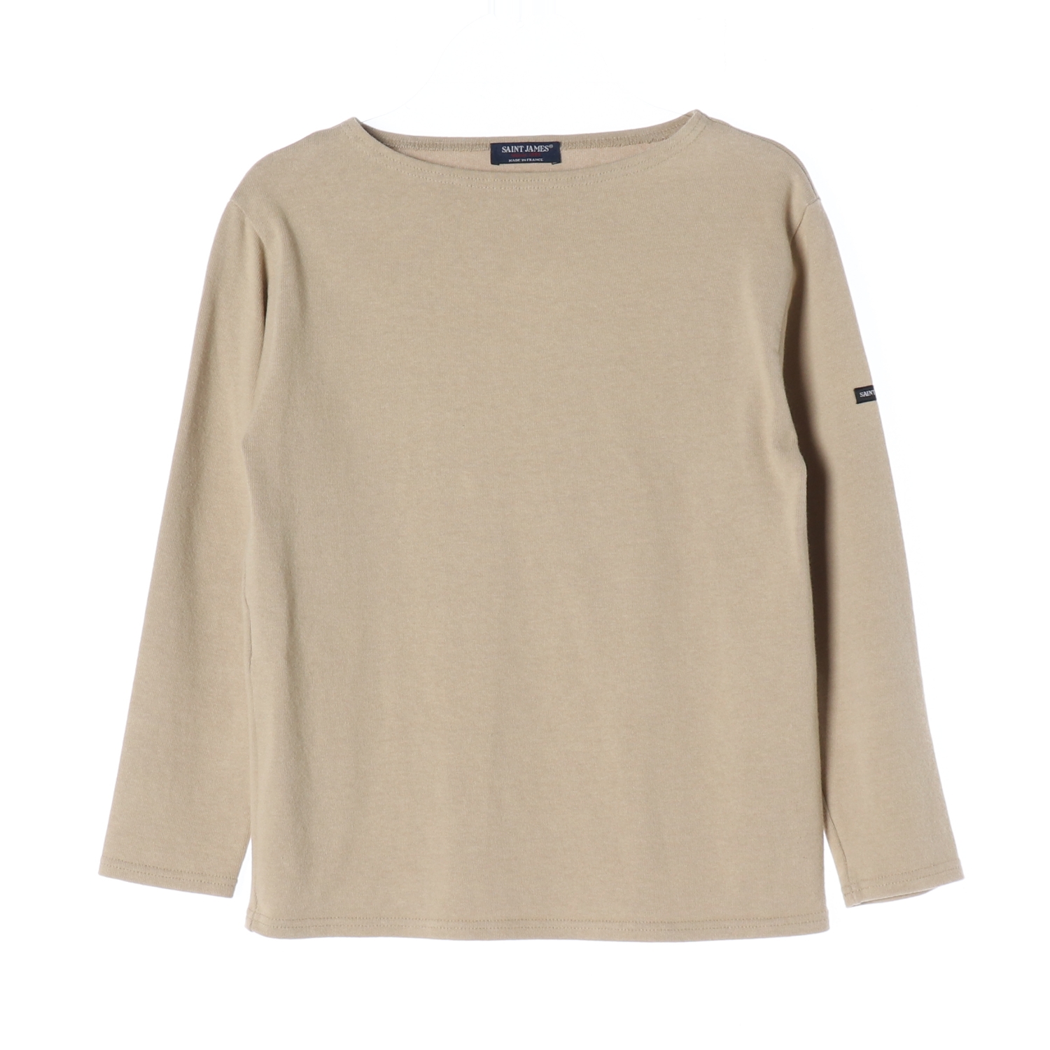 세인트 제임스 코튼 베이직 긴팔 티셔츠 베이지