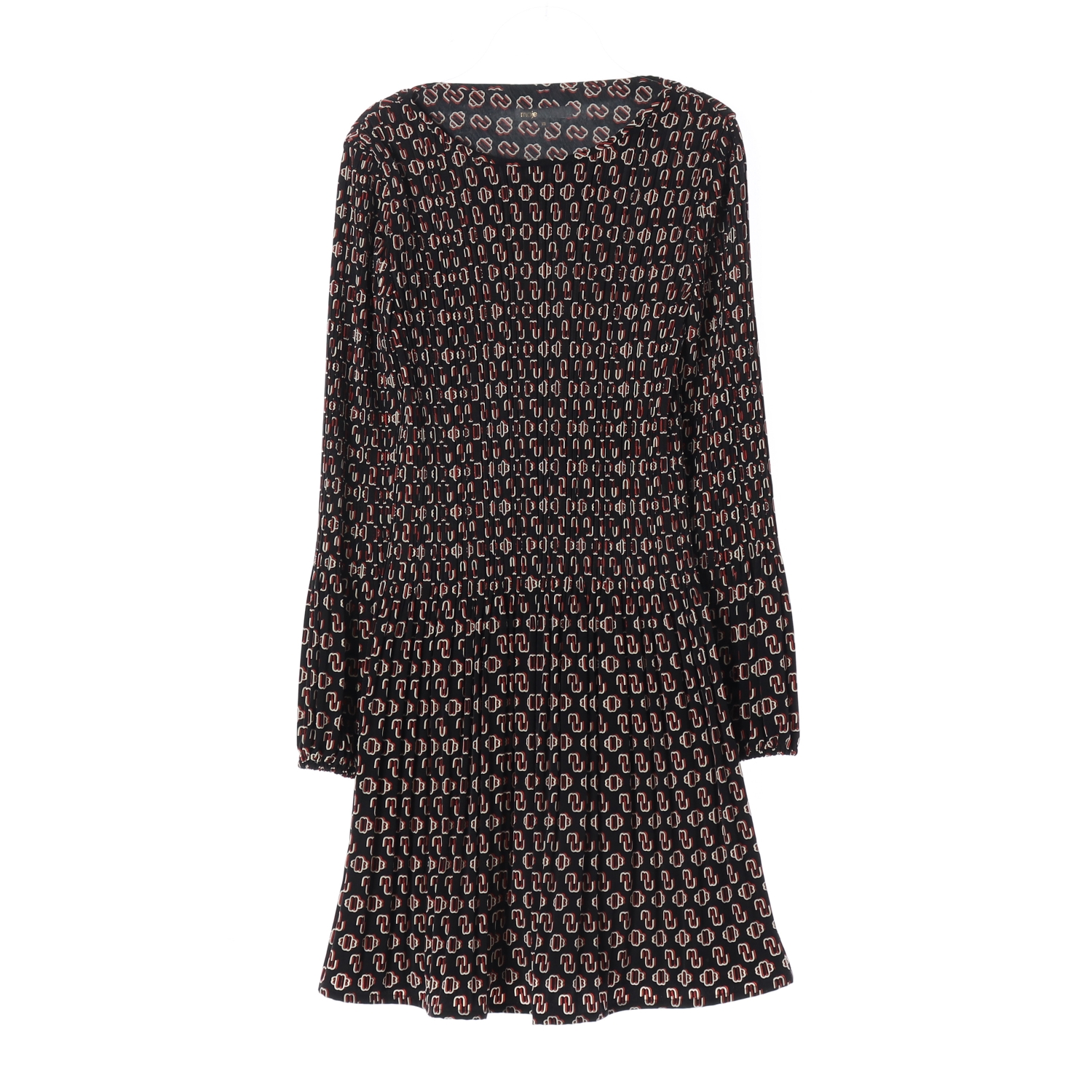 마쥬 21SS 모노그램 프린트 크레이프 미니 드레스 원피스