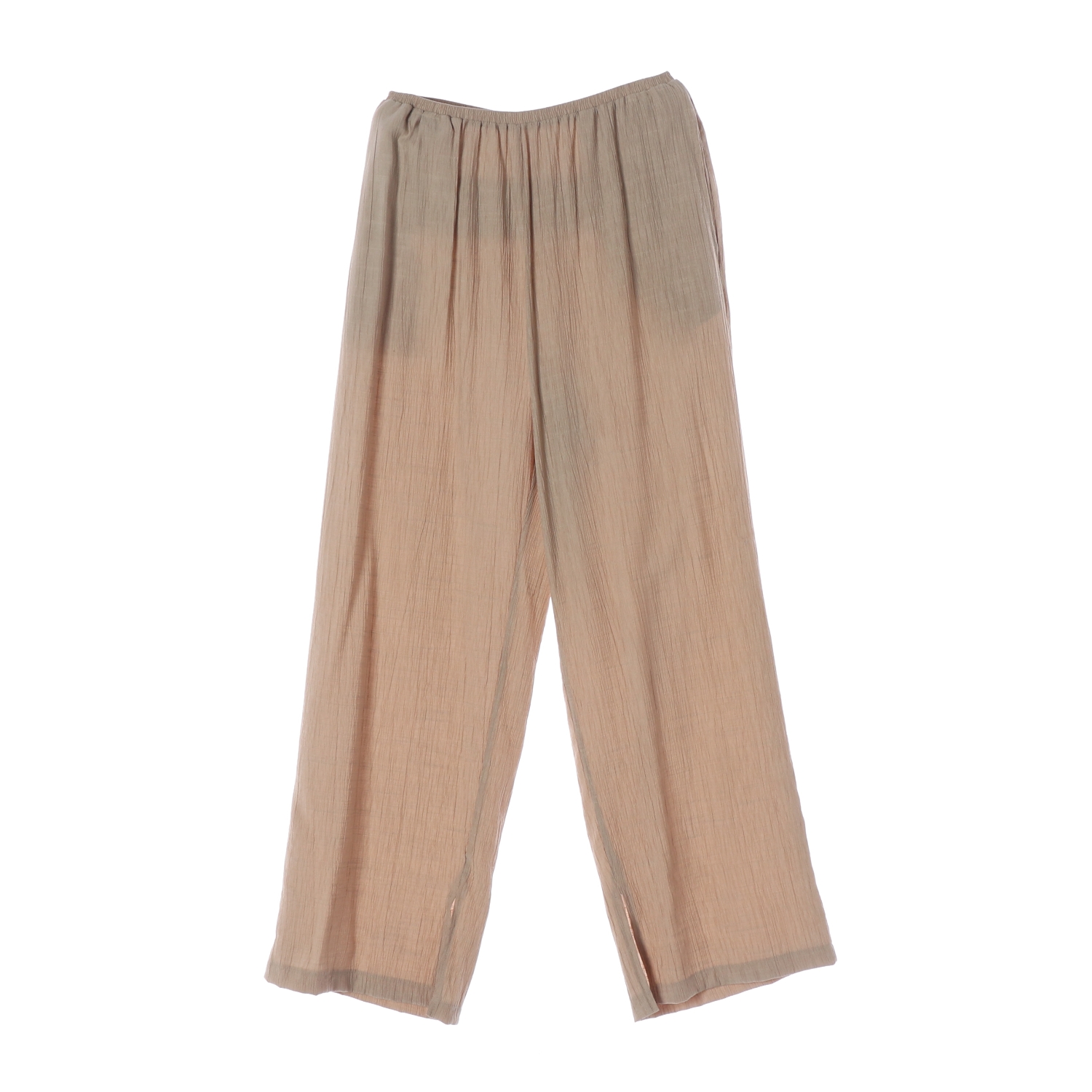 유라고 21SS 와이드핏 밴딩 이지 팬츠 밴딩 바지 베이지 