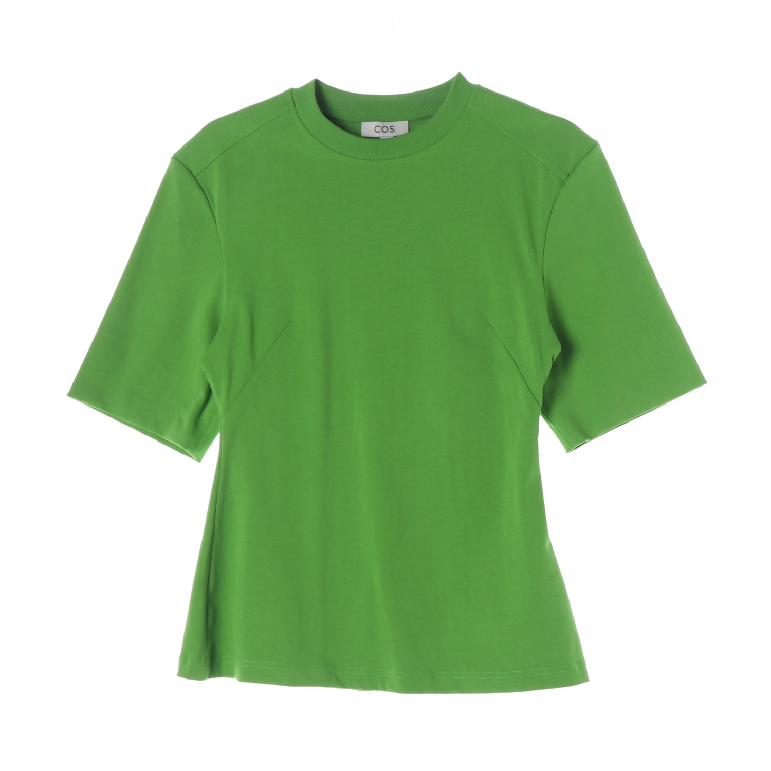 (새상품) 코스 23SS 라인 반팔 티셔츠 라이트그린